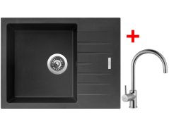 Sinks PERFECTO 650 Pureblack + Vitalia