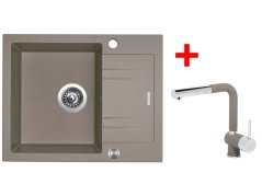 Sinks LINEA 600 XC Truffle + Mix 3 P GR