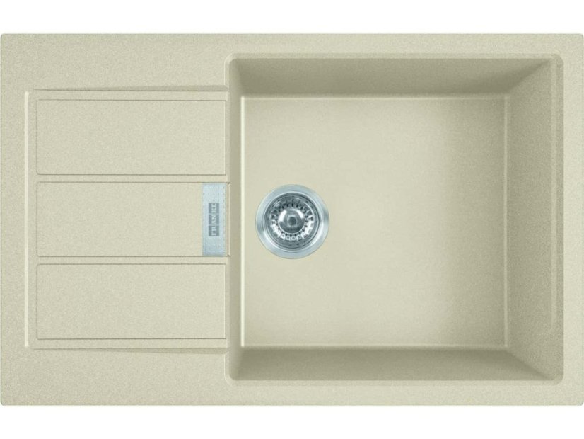 Tectonitový dřez Franke S2D 611-78 XL Béžová