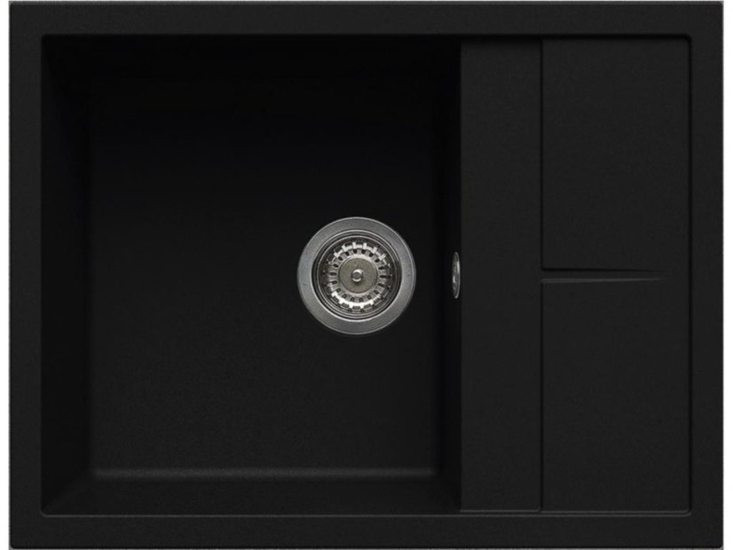 Granitový dřez Elleci Unico 125 Černá K86
