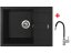 Sinks AMANDA 650 Granblack + Flexia