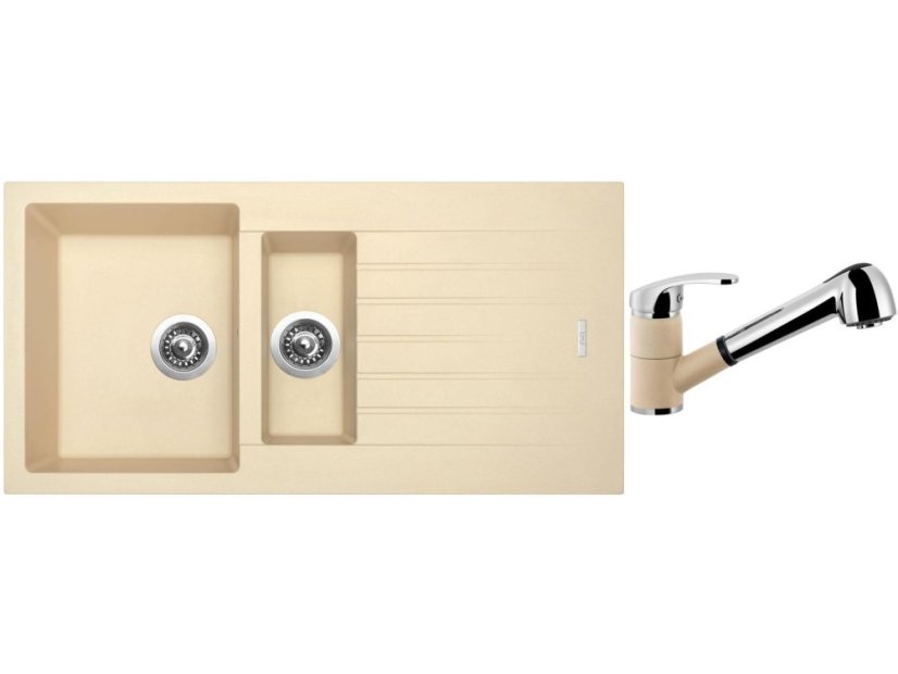 Set Sinks PERFECTO 1000.1 Sahara + batéria Sinks LEGENDA S Sahara