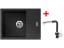 Sinks PERFECTO 650 Metalblack + Mix 3 P GR