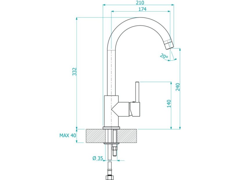 Alveus BATÉRIA AM 120 G 81 F