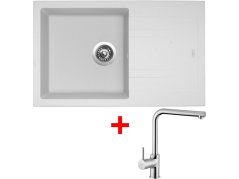Sinks LINEA 780 Milk + Elka Sinks LINEA 780 Milk + Elka