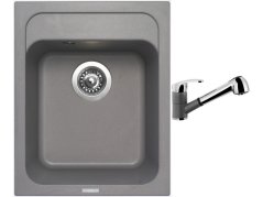 Set Sinks CLASSIC 400 Titanium + baterie Sinks LEGENDA S Titanium