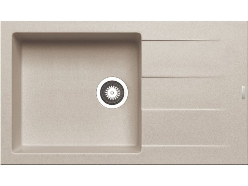 Granitový drez Pyramis Athlos Plus 86 x 50 1B 1D Béžová