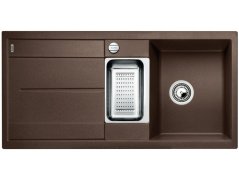 Granitový drez Blanco Metra 6 S kávová s excentrom