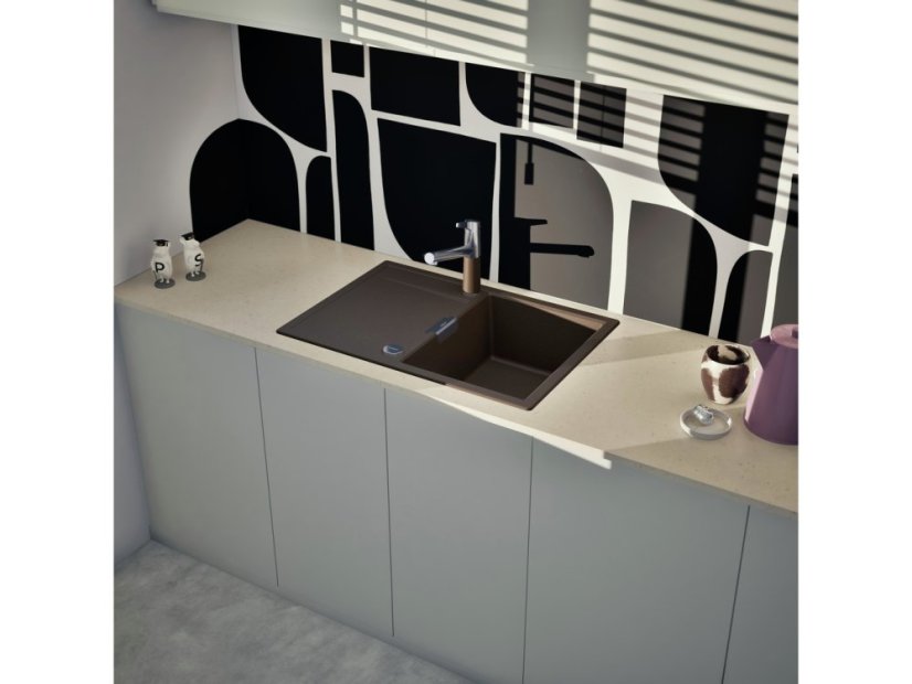 Granitový drez Schock Mono D-100S-A Bronze