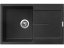 Sinks ULTIMA 790 Granblack + ELASTA S čierná matná
