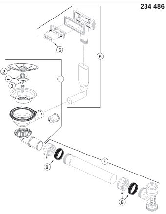 Granitový drez Blanco SUBLINE 320-U InFino bielá soft