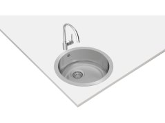 Nerezový drez Teka Starbright 45 E-XN 1B RND X - 2