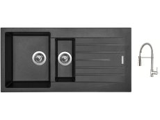 82866_granitovy-drez-sinks-perfecto-1000-1-metalblack-drezova-baterie-sinks-mix- 82866_granitovy-drez-sinks-perfecto-1000-1-metalblack-drezova-baterie-sinks-mix-
