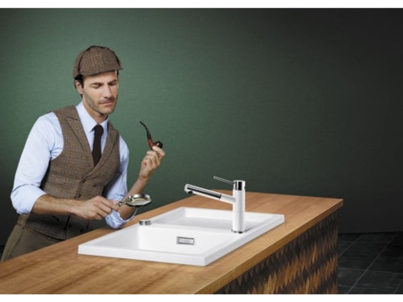 Granitový dřez Blanco ADON XL 6 S Silgranit perlově šedá