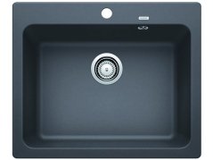 Granitový drez Blanco NAYA 6 sivá skala