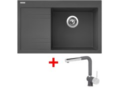 Set Sinks RIM 780 P Titanium + Mix 3 P GR