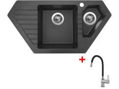 Sinks BRAVO 850.1 Granblack + Flexia