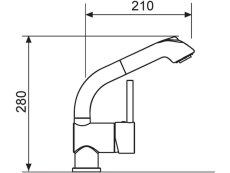 Drezová batéria Sinks MIX 3 S Chróm