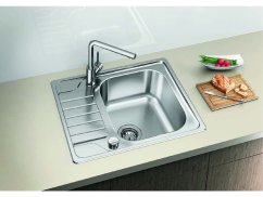 Nerezový drez Blanco DINAS 45 S Mini nerez kartáčovaný s excentrom