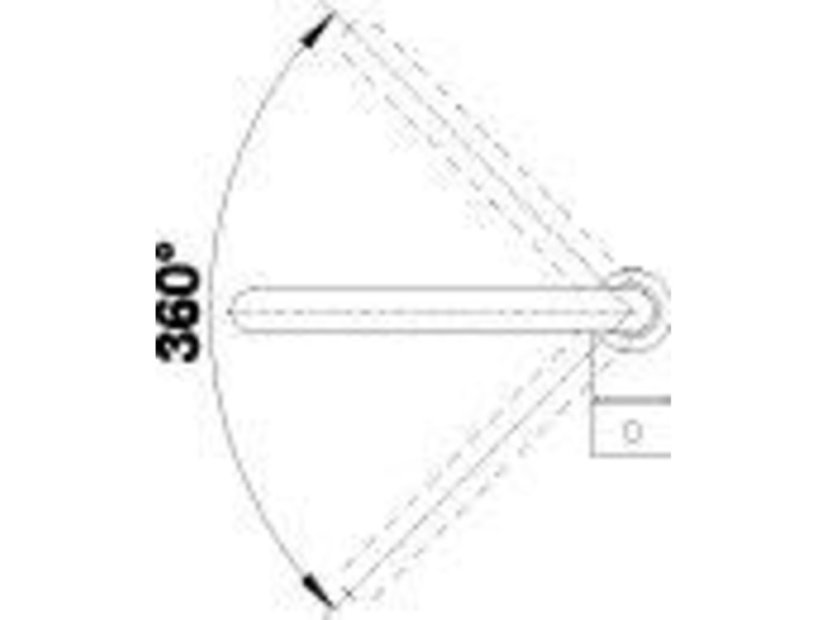 Dřezová baterie Blanco MILI HD Silgranit černá