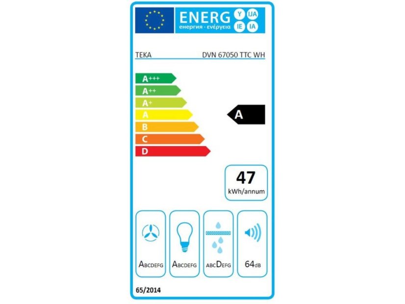 Komínový digestor Teka DVN 67050 TTC WH