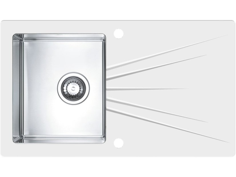 Kuchyňský drez Alveus Karat 10 P bielý