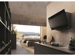 Komínová digestoř Faber TRUE DOUBLE BLACK F80