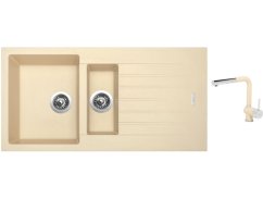 Set Sinks PERFECTO 1000.1 Sahara + batéria Sinks MIX 3 P Sahara