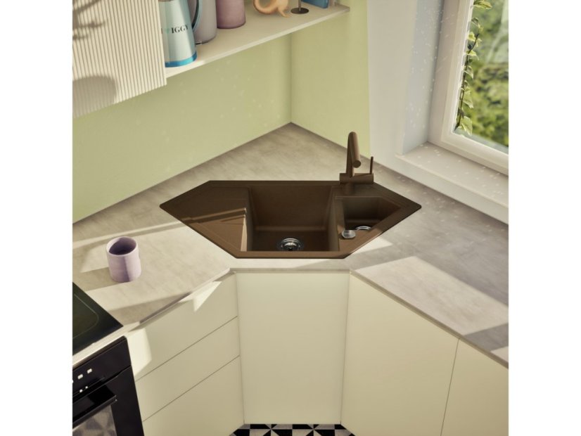 Granitový drez Schock Signus C-150-A Bronze