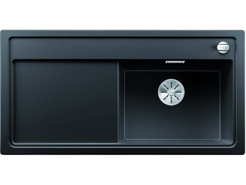 Granitový drez Blanco ZENAR XL 6 S Čierna, pravý
