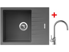 Sinks PERFECTO 650 Titanium + Vitalia