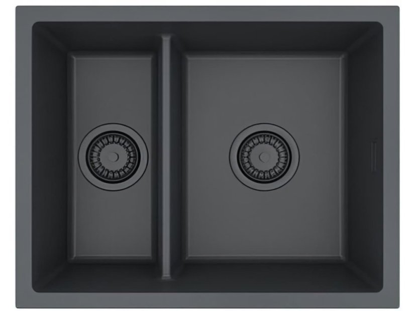 Granitový drez Alveus Omni 50 Black edition