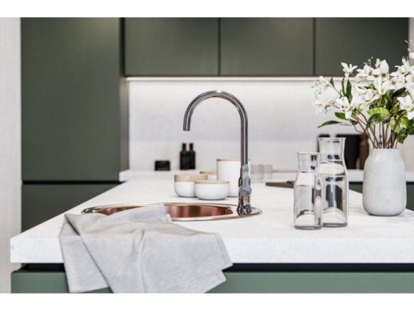 Drezová batéria Alveus Slim chróm