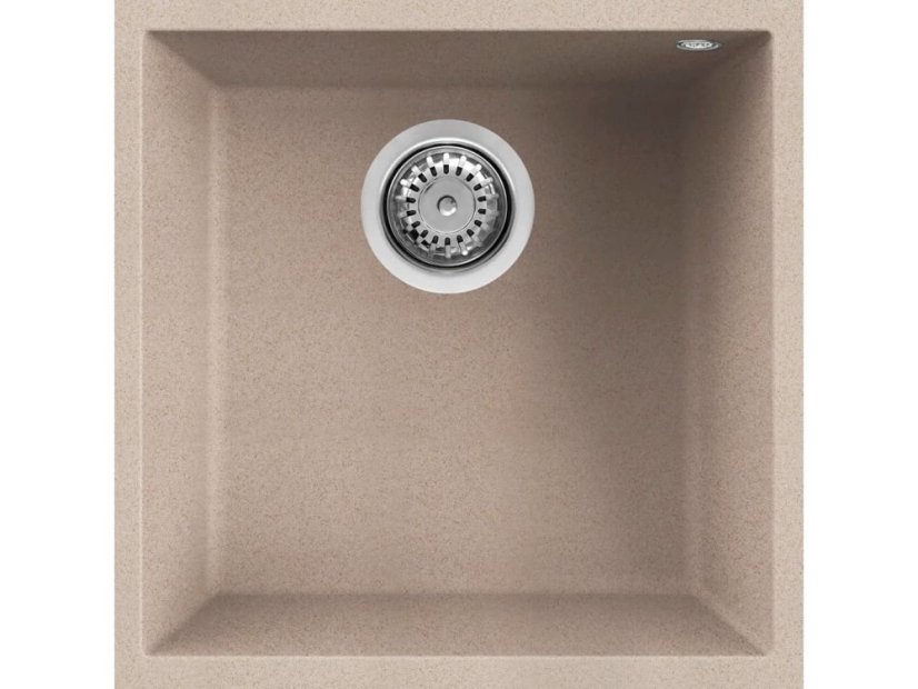 Granitový drez Elleci Quadra 102 G51 Spodná montáž