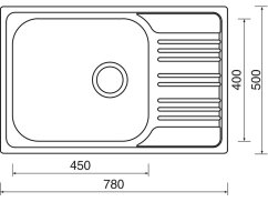Sinks STAR 780 XXL + PRONTO