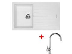 Set Sinks Perfecto 860 Milk + Vitalia