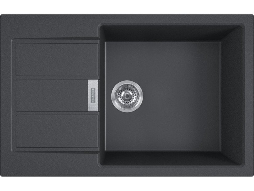 Tectonitový dřez Franke S2D 611-78 XL Černá