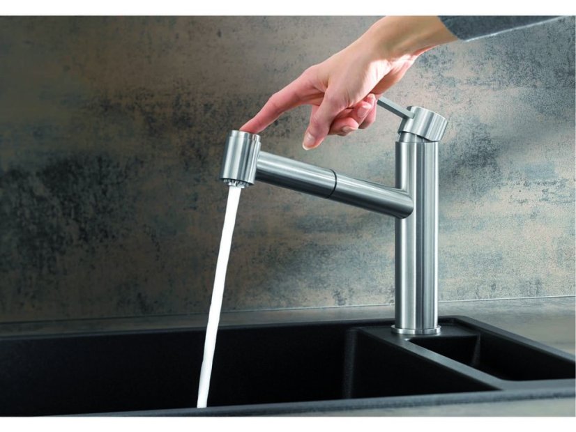 Drezová batéria Blanco AMBIS-S HD Nerez masív kartáčovaný