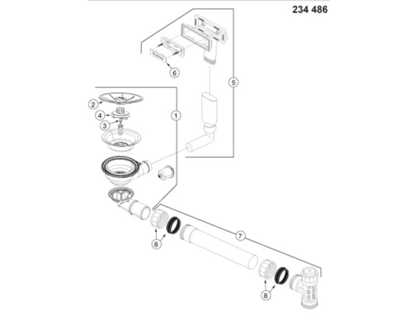 Granitový dřez Blanco SUBLINE 160-U černá