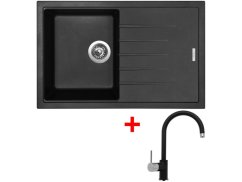Sinks BEST 780 Pureblack + Vitalia GR
