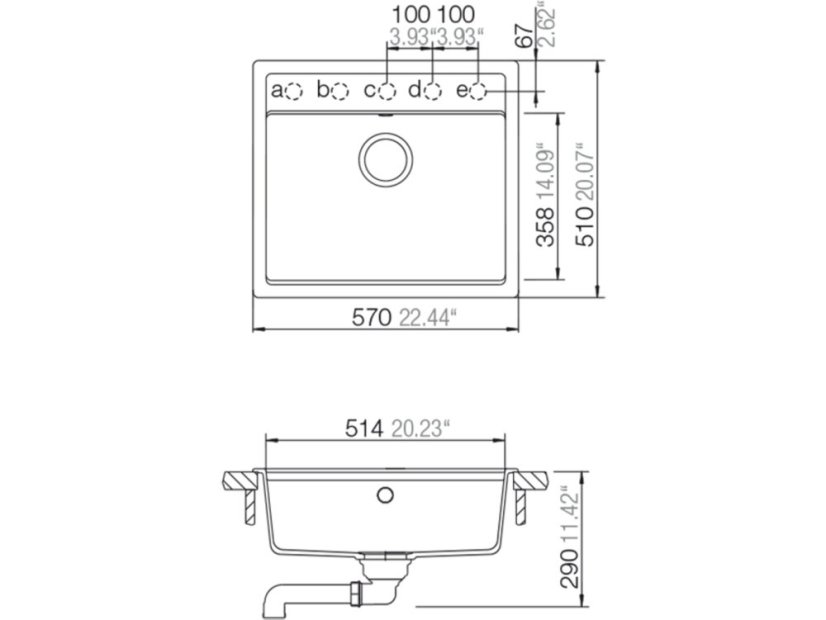 Granitový drez Schock Nemo N-100-A Croma