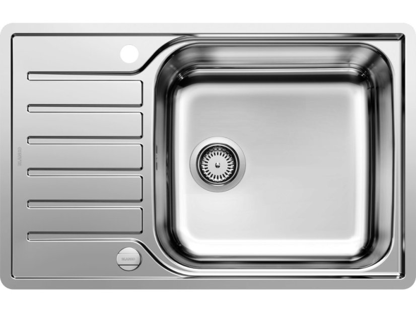 Nerezový dřez Blanco LANTOS XL 6 S-IF Compact nerez kartáčovaný s excentrem