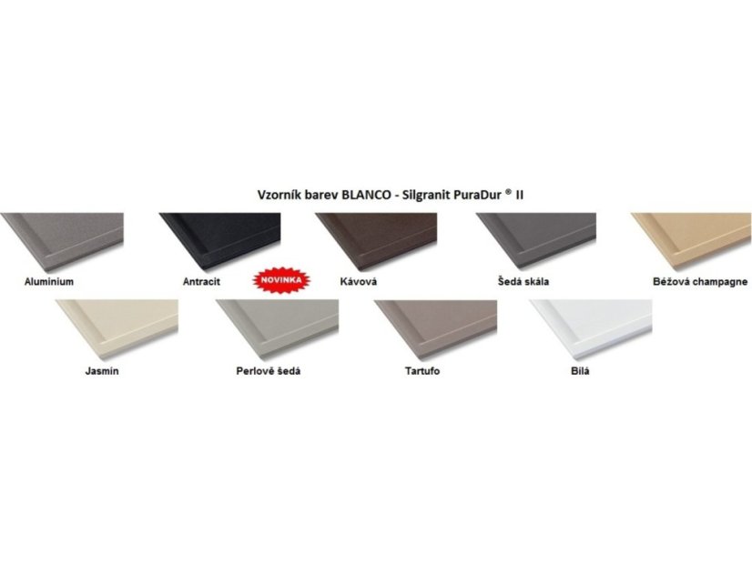 Blanco Metra XL 6 S šedá vulkán s excentrem