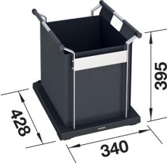 Blanco Universal Bag XL 40 nákres