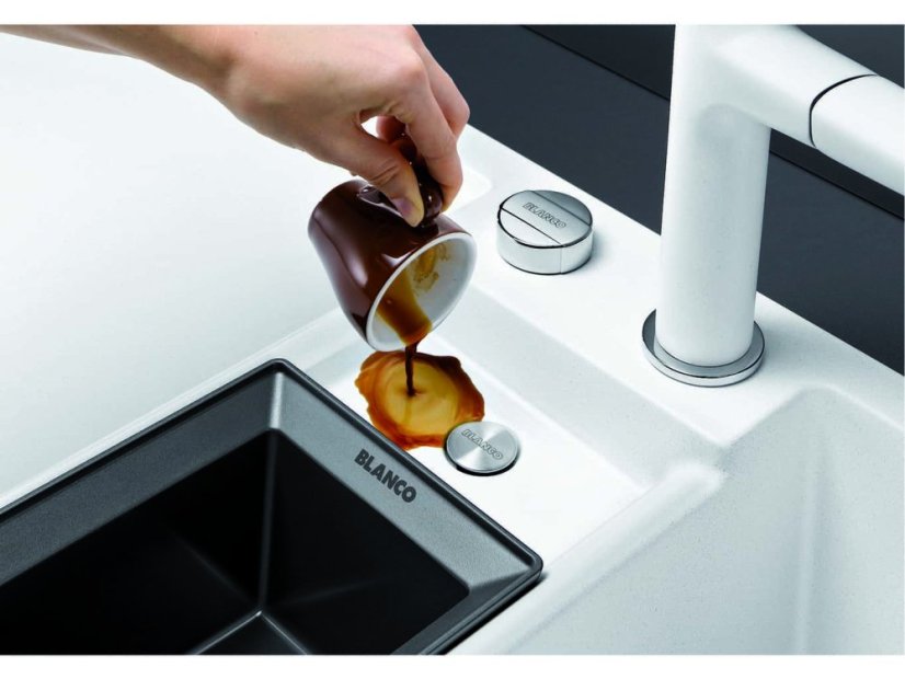 Granitový drez Blanco COLLECTIS 6 S Sivá skala