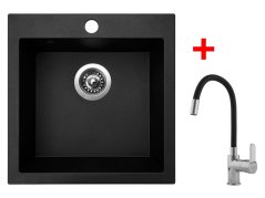 Sinks VIVA 455 Granblack + Flexia