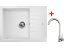 Sinks PERFECTO 650 Milk + ARCO celonerezová