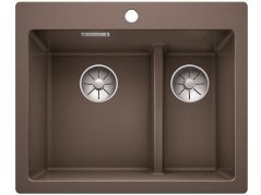 Granitový dřez Blanco PLEON 6 Split káva