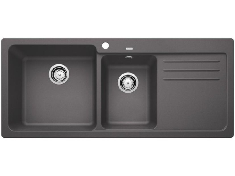 Granitový dřez Blanco NAYA 8 S šedá skála dřez vlevo