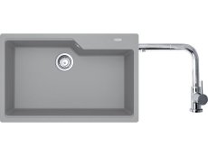 Set Franke UBG 610-78 Šedý kámen + Franke FN 0147 Chrom